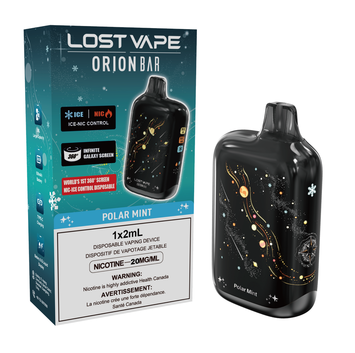 L.V. Galaxy with ICE CONTROL 2mL (5/CTN) CANADA