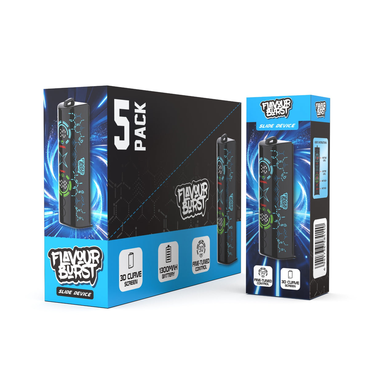 Flavour Burst Slide Device – Battery Only