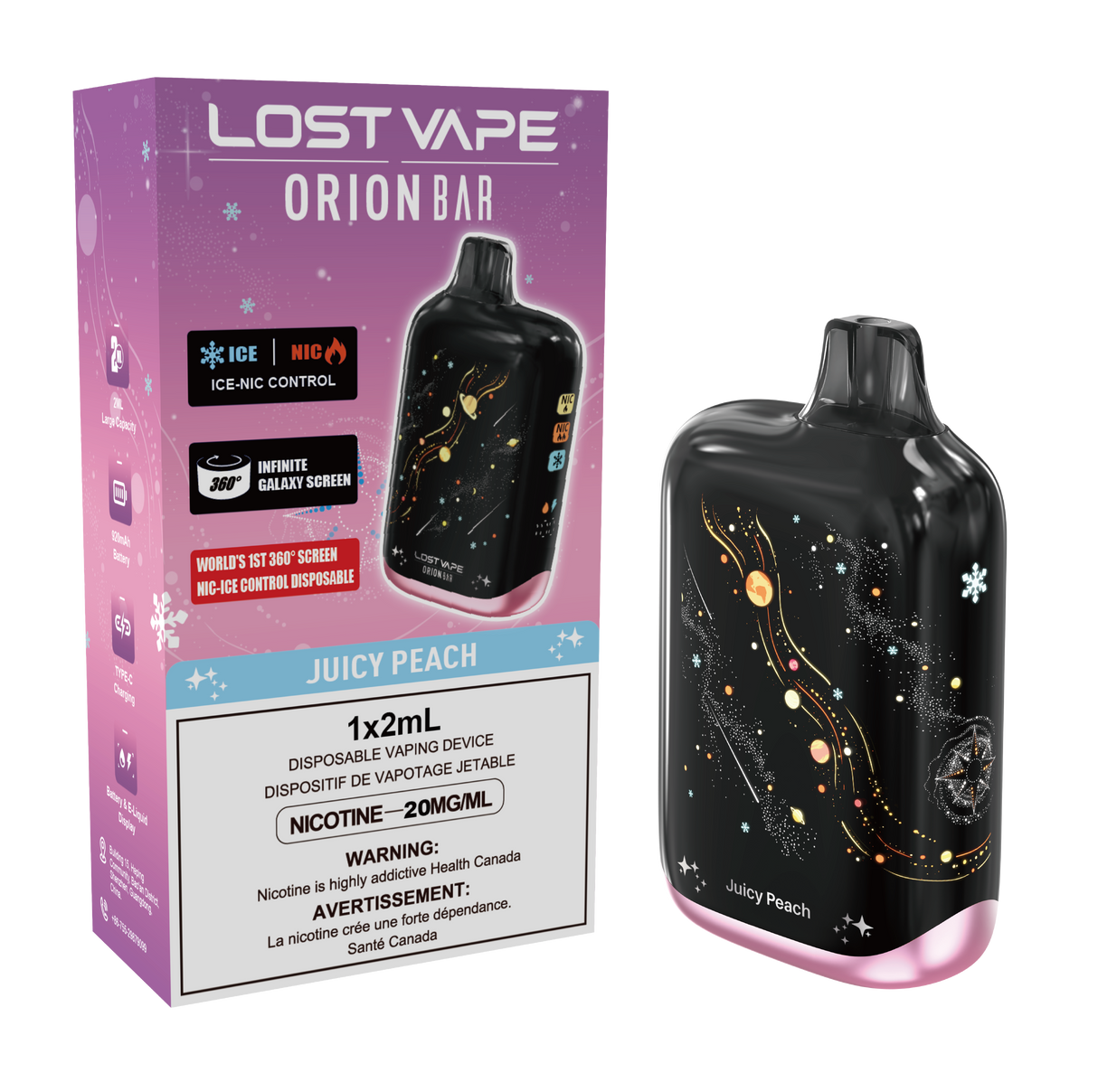 L.V. Galaxy with ICE CONTROL 2mL (5/CTN) CANADA