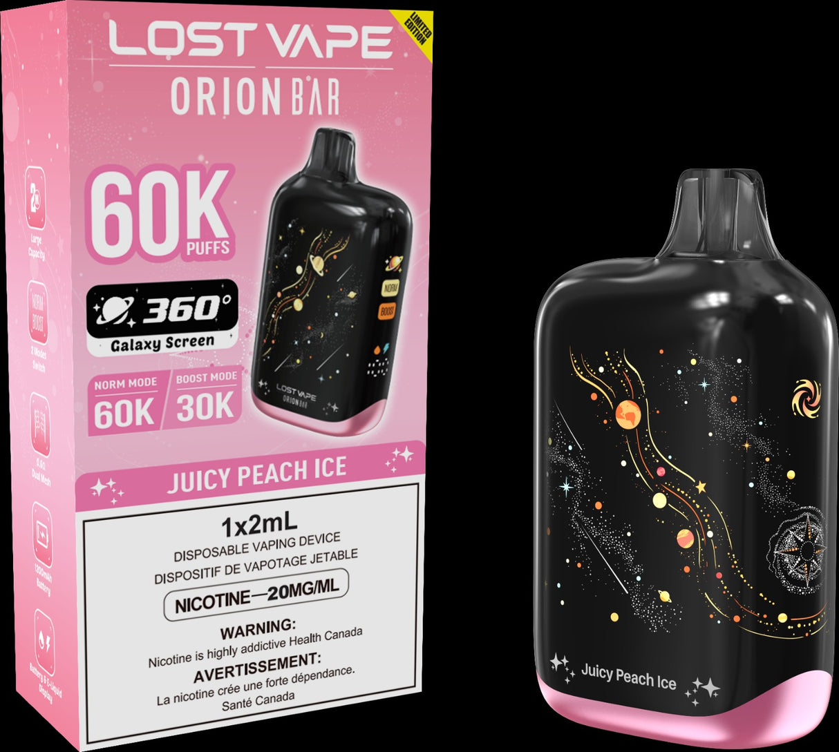 Lost Vape Orion Bar 60K (5/CTN) CANADA