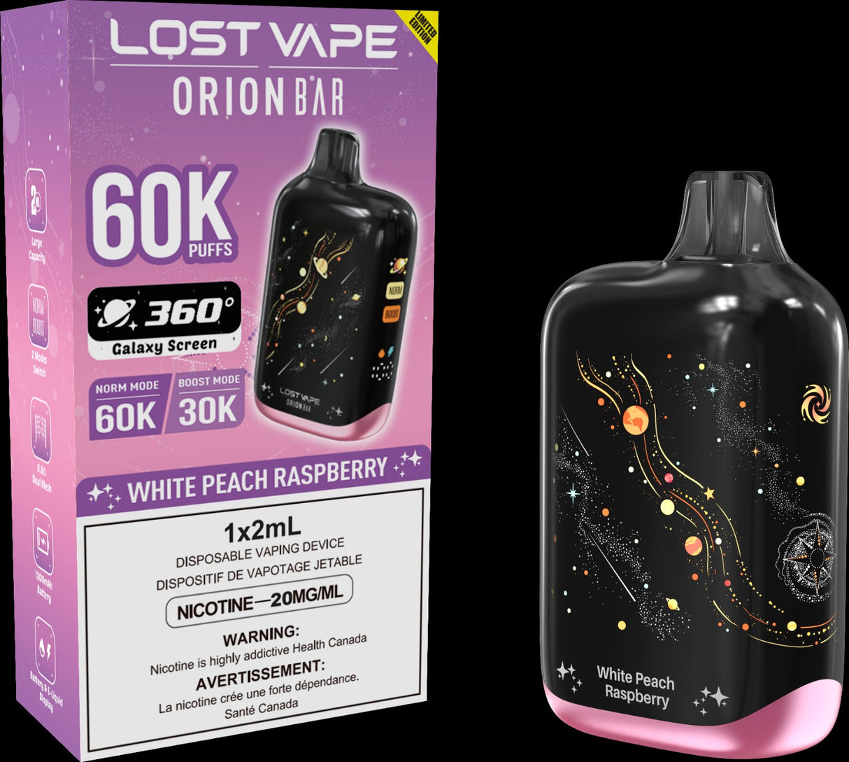 Lost Vape Orion Bar 60K (5/CTN) CANADA