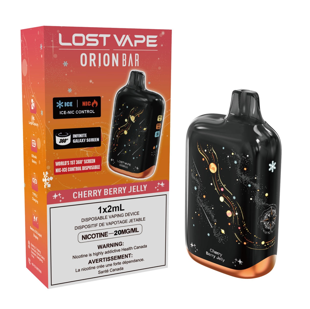 L.V. Galaxy with ICE CONTROL 2mL (5/CTN) CANADA