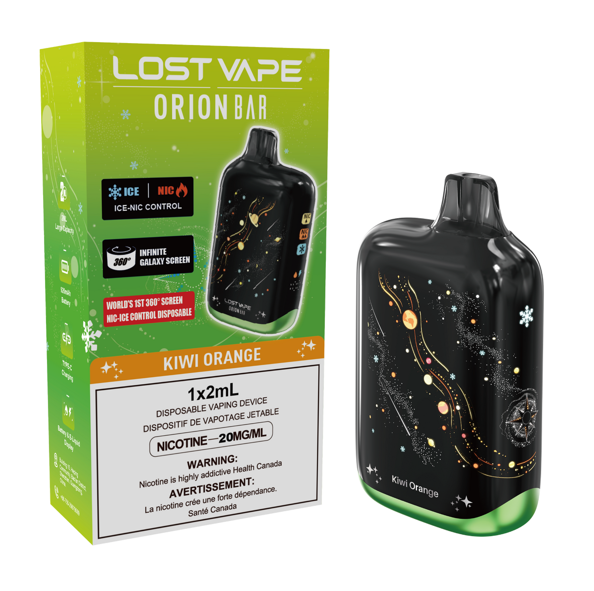 L.V. Galaxy with ICE CONTROL 2mL (5/CTN) CANADA