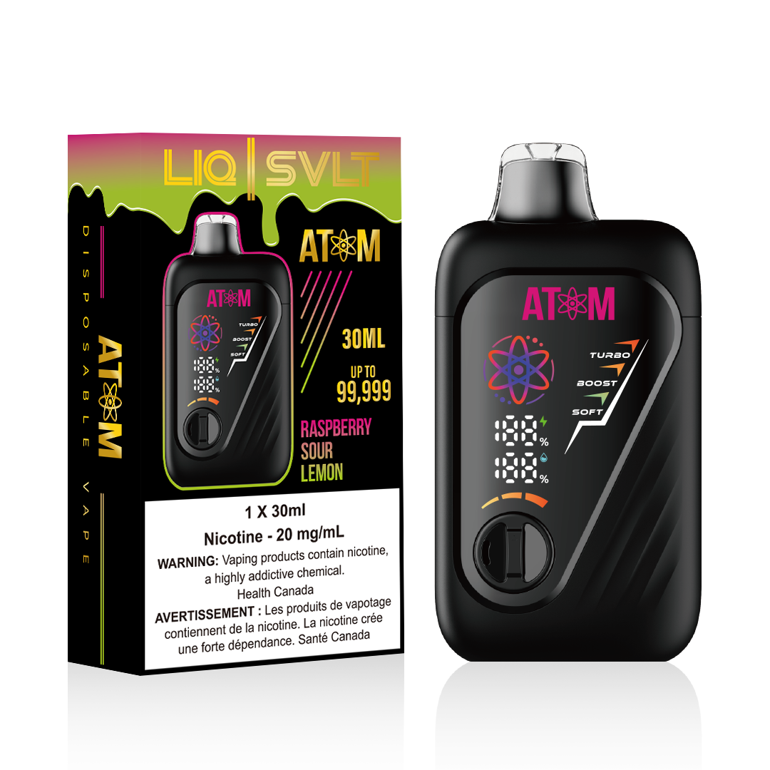 LIQ | SVLT - ATOM 99K PUFFS - 4 (CTN) - ALBERTA